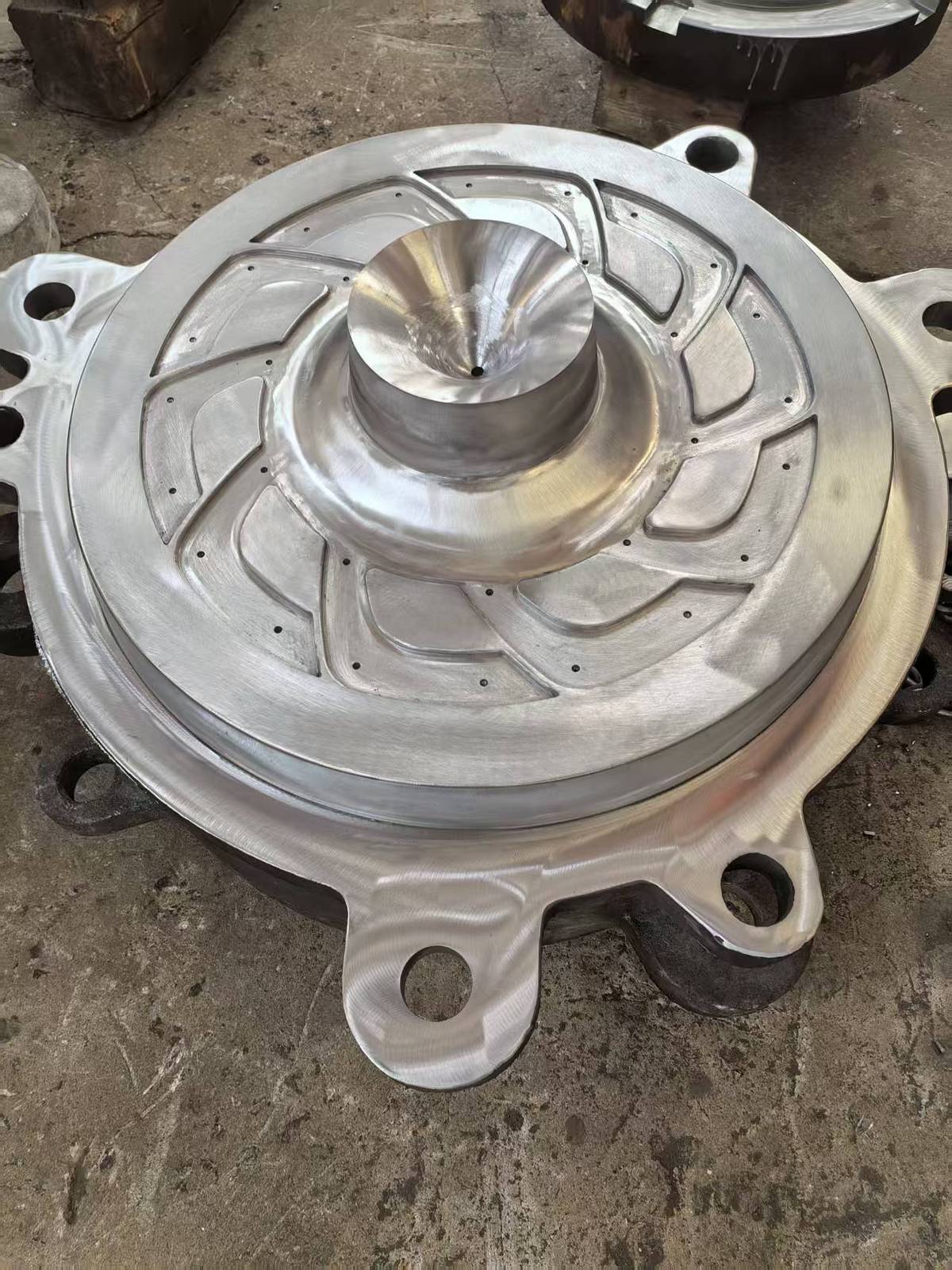 Aluminium mould for pump liner / volute